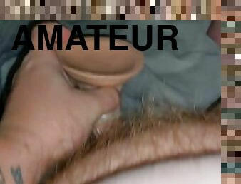 masturbation, amatör, leksak, ensam