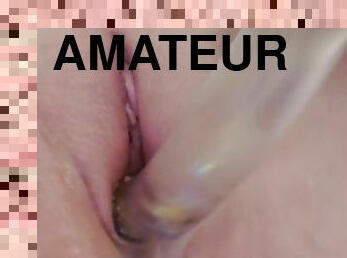 bad, masturbation, amatör, leksak, par, sprut, ensam