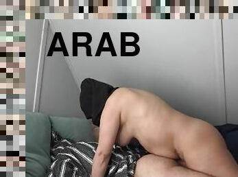 strap-on, fru, anal, brudar, arabisk, bedragen, älskarinna, femdom