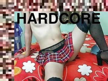 hardcore, latinska, college, petit, små-bröst