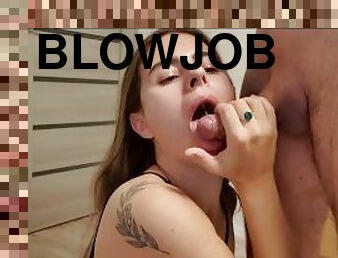 tua, amatir, blowjob-seks-dengan-mengisap-penis, deepthroat-penis-masuk-ke-tenggorokan, sperma, cantik-pretty, lebih-tua, kecil-mungil, berambut-cokelat, kasar