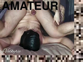 cul, russe, gode-ceinture, amateur, anal, jouet, bdsm, femme-dominatrice