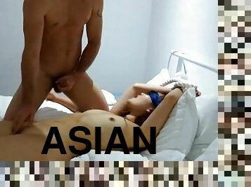 asiatique, cul, chatte-pussy, babes, fellation, ados, japonais, ejaculation, parfait, chinoise