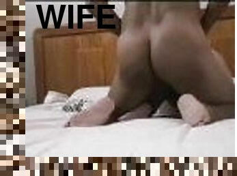 Wife doggy style by black stranger, wife cheats in one night stand