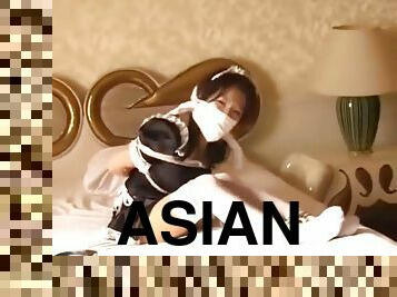 Asian Maid Bound & Gagged