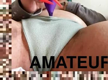 masturbation, amatör, hemmagjord, latinska, ensam, tatuering, små-bröst