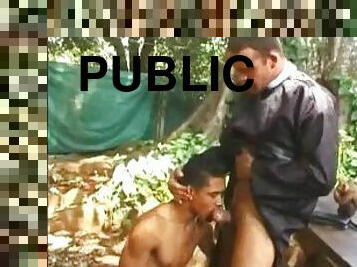 latino twink fucked by rpriest un uniform in exhib forest cruising