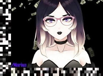 Findom Vtuber makes you send money and get off - JOI - Preview