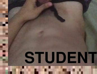 Student masturbates on cam