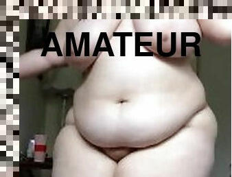 gros-nichons, amateur, ados, belle-femme-ronde, solo