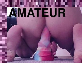 enorme, masturbación, amateur, anal, juguete, gay, consolador, a-solas