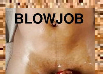 Handjob and Blowjob Cumpilation with Post-Orgasm Play