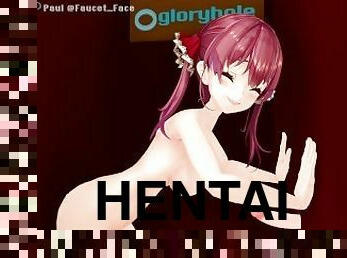 amatööri, suihinotto, anime, hentai, 3d