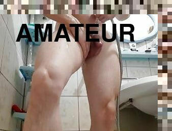 baignade, amateur, ados, compilation, décapage, belle, italien, parfait, fétiche, douche