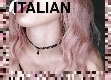 amatör, brudar, cumshot, tonåring, pov, blond, italiensk, fetisch