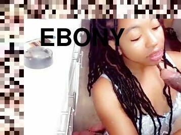 Girl in cute outfit get fuck hard after she sneak in Jamaican guy room ebony vs bbc fuck a fan