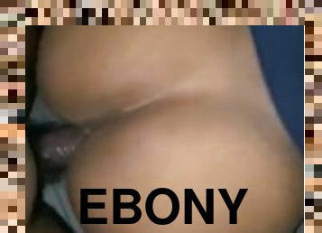 Ebony Throwing Ass Back Almost Has Me Fall Out !! You See That Cream?!?!
