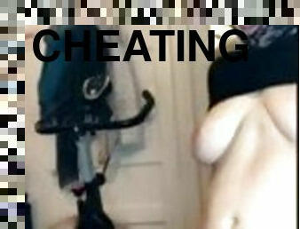 Cheating White slut wife rides her husband’s friend’s BBC and can’t get enough of it.