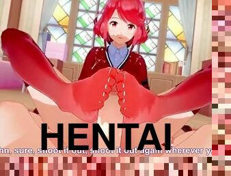 Hentai POV Feet Pyra Xenoblade Chronicles 2