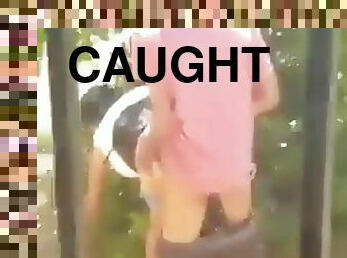 Mzansi High School Teens Caught Fucking Outdoors