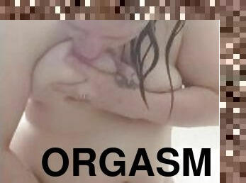 bad, orgasm, amatör, lesbisk, tatuering