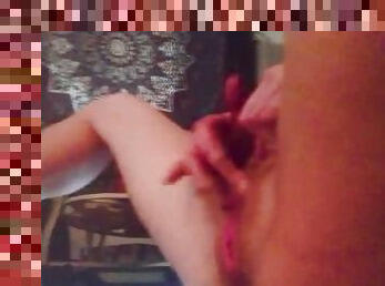 masturbation, orgasme, pisser, chatte-pussy, giclée, amateur, milf, ados, point-de-vue, horny