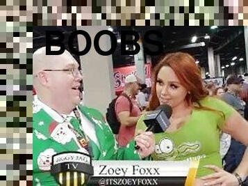 zoey foxx with jiggy jaguar exxxotica expo 2022