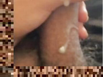Rock Mercury Thick Hairy hot cock dripping cum