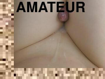 énorme, masturbation, amateur, ejaculation-sur-le-corps, branlette, secousses, point-de-vue, ejaculation, bite, jambes