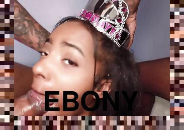 Ebony Teen Had A Anal Threesome For Her Birthday