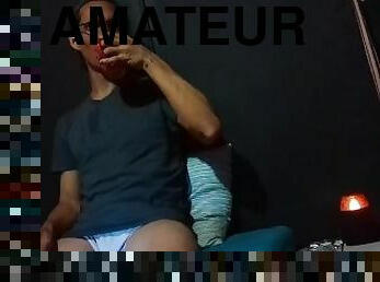 masturbación, amateur, famoso, gay, a-solas