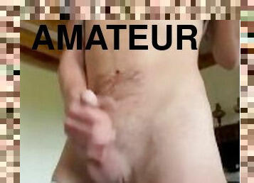 masturbation, amateur, ejaculation-sur-le-corps, gay, branlette, horny, solo, minet