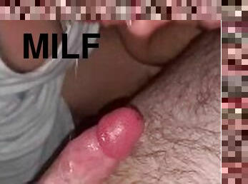 amatør, pikslikkeri, milf, latiner, mor, deepthroat, sluge, bil, synsvinkel, sperm