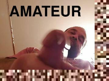 masturbation, amateur, mature, ejaculation-sur-le-corps, ejaculation, solo, boules, réalité