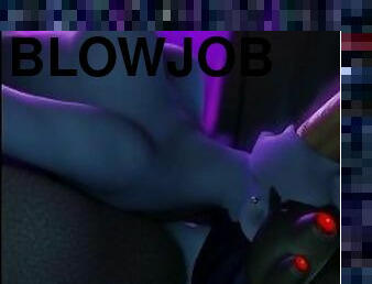 Amazing Deepthroat Blowjob Widowmaker [Grand Cupido]( Overwatch )