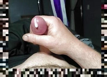 Throbbing and leaking cum, edging till explosion