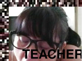 Fetish teacher suck my young dick bbc