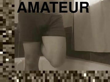 pissing, amatør, compilation, kinky, frekk, fetisj, alene, erotisk