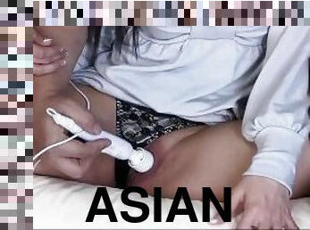 Asian Babe Fucked Like Crazy After Getting Vibrators