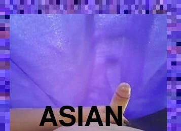 asiatisk, masturbation, amatör, gay, avrunkning, knullande, ensam, kuk