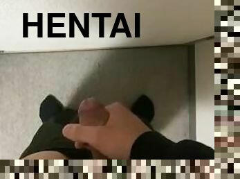 asiatisk, masturbation, amatör, japansk, avrunkning, ung18, hentai, fetisch, ensam, hårt