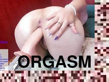 BIG ASS GIRL with YOGA PANTS made an EXTRA BIG SQUIRT JUST for YOU SEE!!