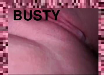 Busty PAWG Rubs Her Clit and Squirts On Her Vibrator