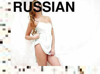 russisk, teenager, fødder, blond, fetish, solo, brunette, poserende, små-patter