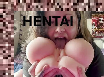 Fetish real life hentai. Toys and tits