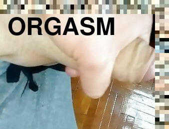 masturbation, orgasm, amatör, cumshot, gigantisk-kuk, avrunkning, samling, creampie, sprut, dildo