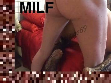 orgasm, amatör, anal, milf, mamma, slyna, mor, italiensk