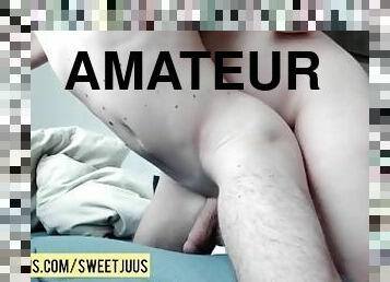 fet, mamma-och-pojke, strap-on, amatör, anal, milf, hardcore, hemmagjord, mamma, par