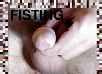 fisting, kone, amatør, anal, udløsning, hardcore, par, ægtemand, sperm, realitet