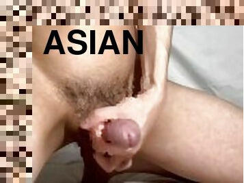 asiatique, masturbation, amateur, ejaculation-sur-le-corps, gay, japonais, branlette, secousses, collège, hentai